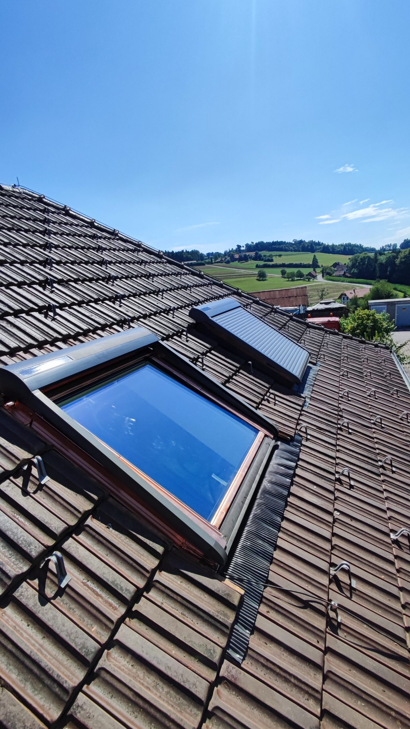 Dachfenstereinbau in Lobsigen